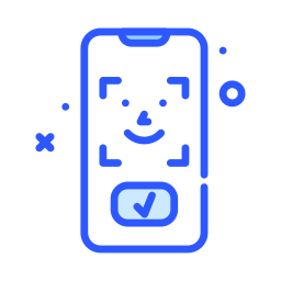 Face recognition icon