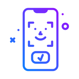 Face recognition icon