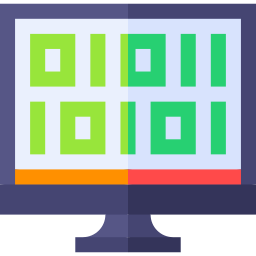 Binary code icon