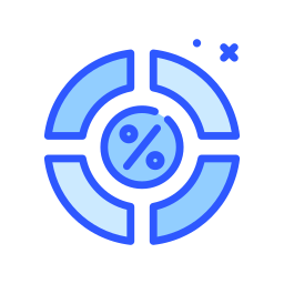 percentuale icona