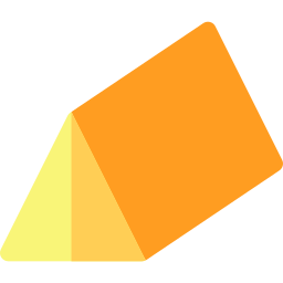 prisma triangular Ícone