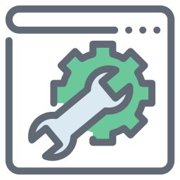 Web settings icon