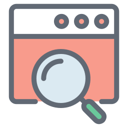 Web search engine icon