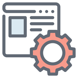 Web settings icon