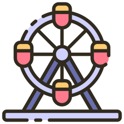 roda gigante Ícone