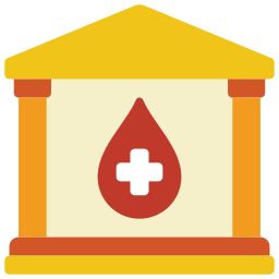 banco de sangue Ícone