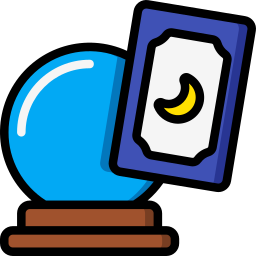 Crystal ball icon