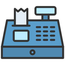 registratore di cassa icona