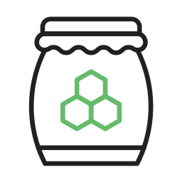 Honey jar icon