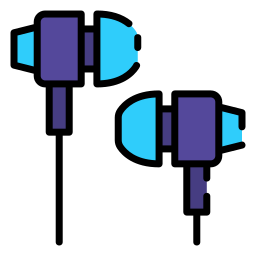 Écouteurs Icône