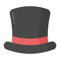 Top hat icon