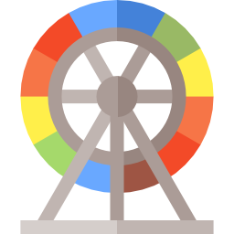 Ferris wheel icon