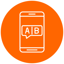 Ab testing icon