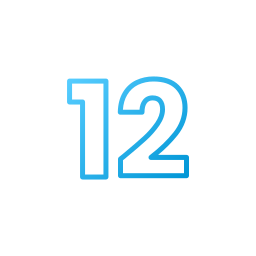 número 12 Ícone