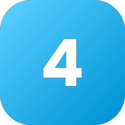 Number 4 icon