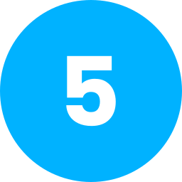 número 5 Ícone