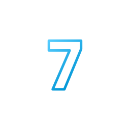 Number 7 icon