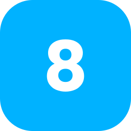 숫자 8 icon