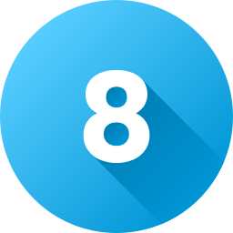 Number 8 icon