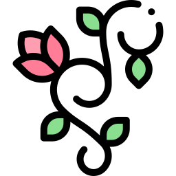 Floral design icon