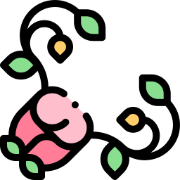 Floral design icon