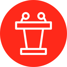 rednerpult icon