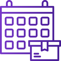 délai de livraison Icône