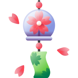 Wind chime icon