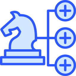 Business strategy icon