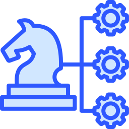 Business strategy icon