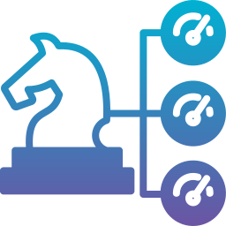 stratégie d'entreprise Icône