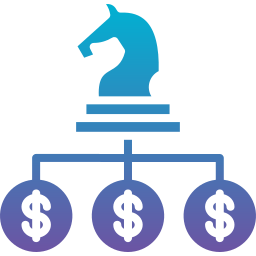 strategia di pianificazione icona