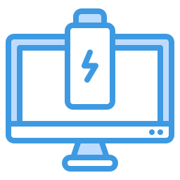 Charging battery icon