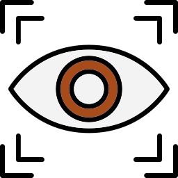 Eye scanner icon