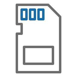 Memory card icon