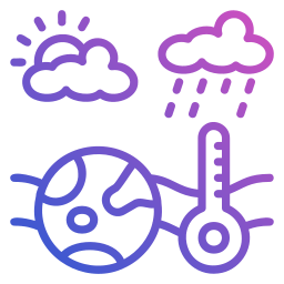 cambiamento climatico icona