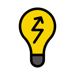 Eco bulb icon