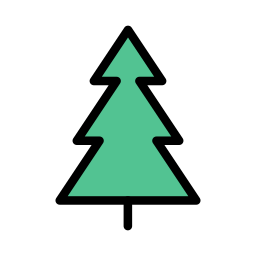 Pine tree icon