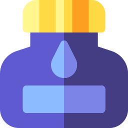 Ink bottle icon