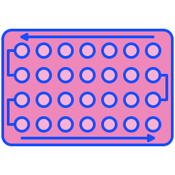 Contraceptive pills icon