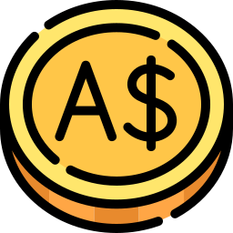 australischer dollar icon