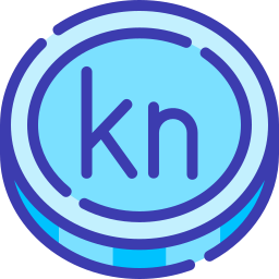 kroatische kuna icon