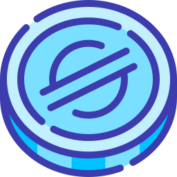 Stellar coin icon