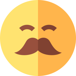 moustache Icône