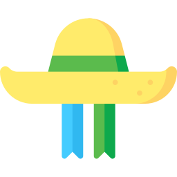 Straw hat icon