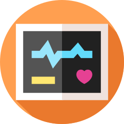 elektrocardiogram icoon