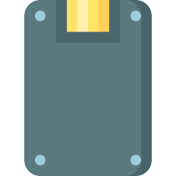 Solid state drive icon