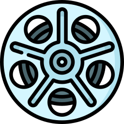 Film reel icon