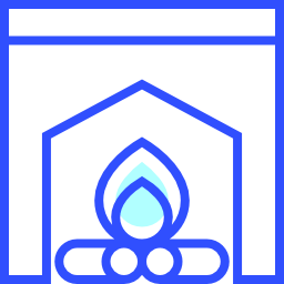 Fireplace icon