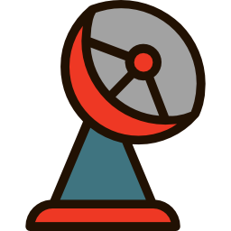 Satellite dish icon